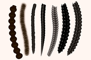 Procreate Braids & Twists Brushes