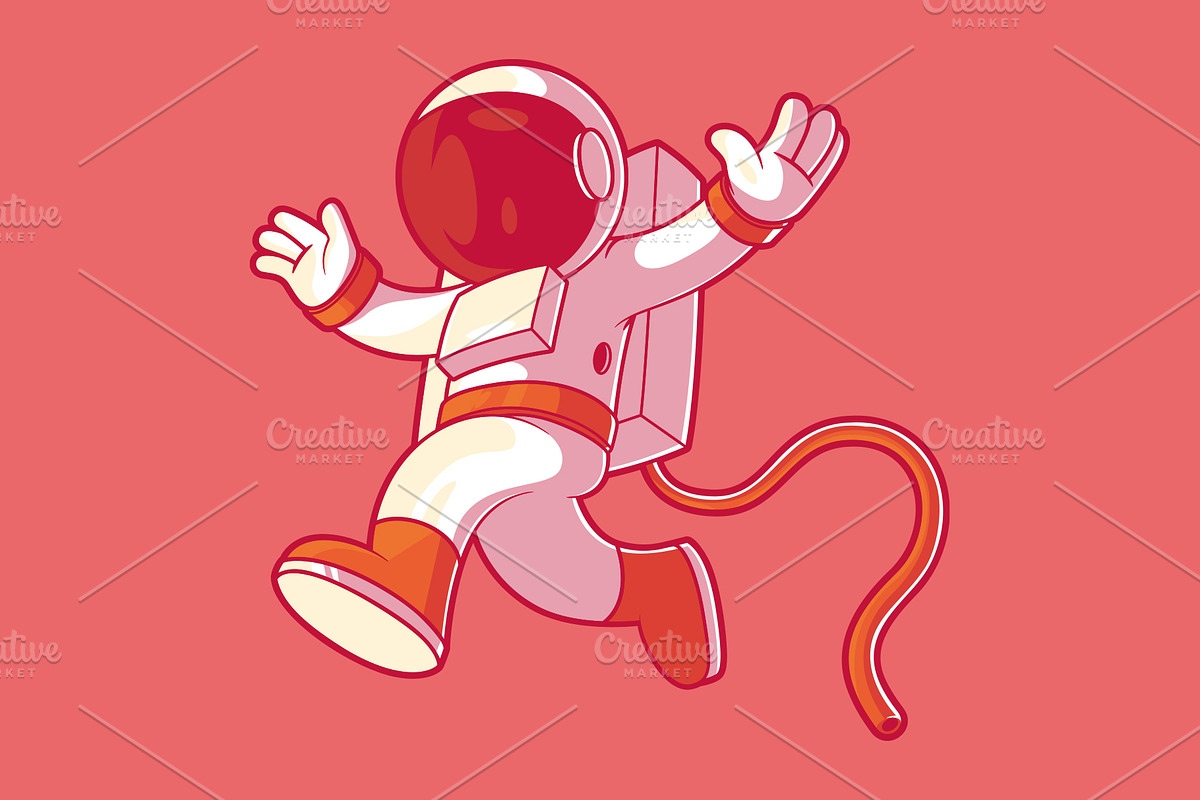 Astro Space!, a Technology Illustration by pedrors