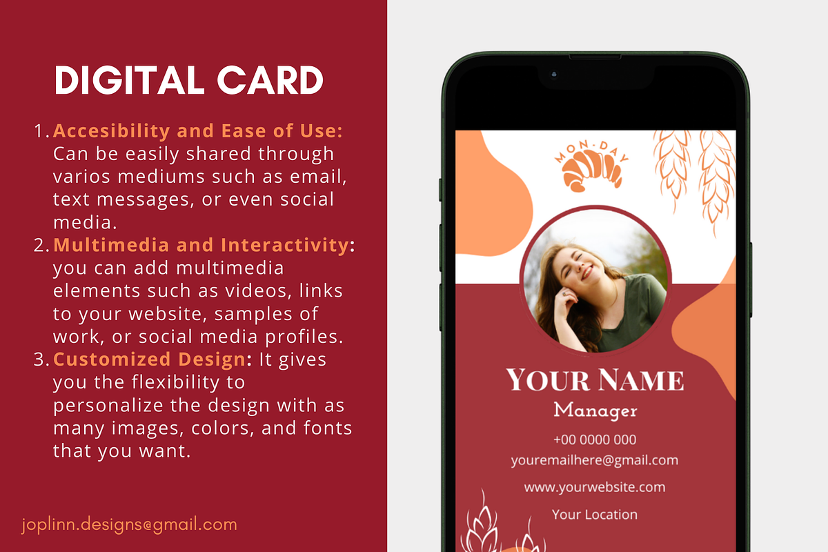 Bakery Business Card Templates Pack, a Templates & Theme by Jo Plinn Designs (Photo 3 of 5)