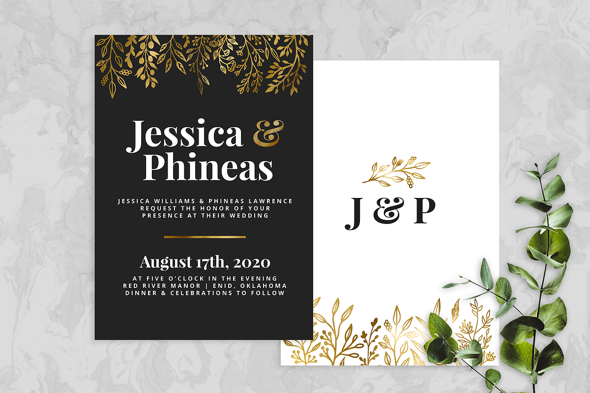Silver Foil Floral Clipart Set, an Illustration by Brandi Lea Designs (Photo 4 of 7)