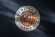 Embroidery Patch Mockup, a Pens & Pencil Mockup by Design Squad (Thumbnail 1 of 4)