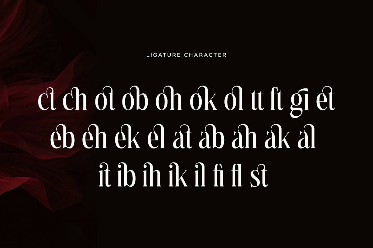 A Stylish Serif - Petrichor, a Serif Font by RagamKata (Photo 7 of 10)