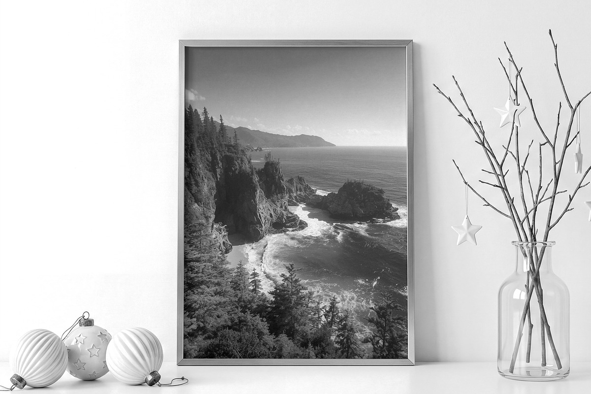Wall Poster Frame Mockup, an Advertising Mockup by graphypix (Photo 3 of 4)
