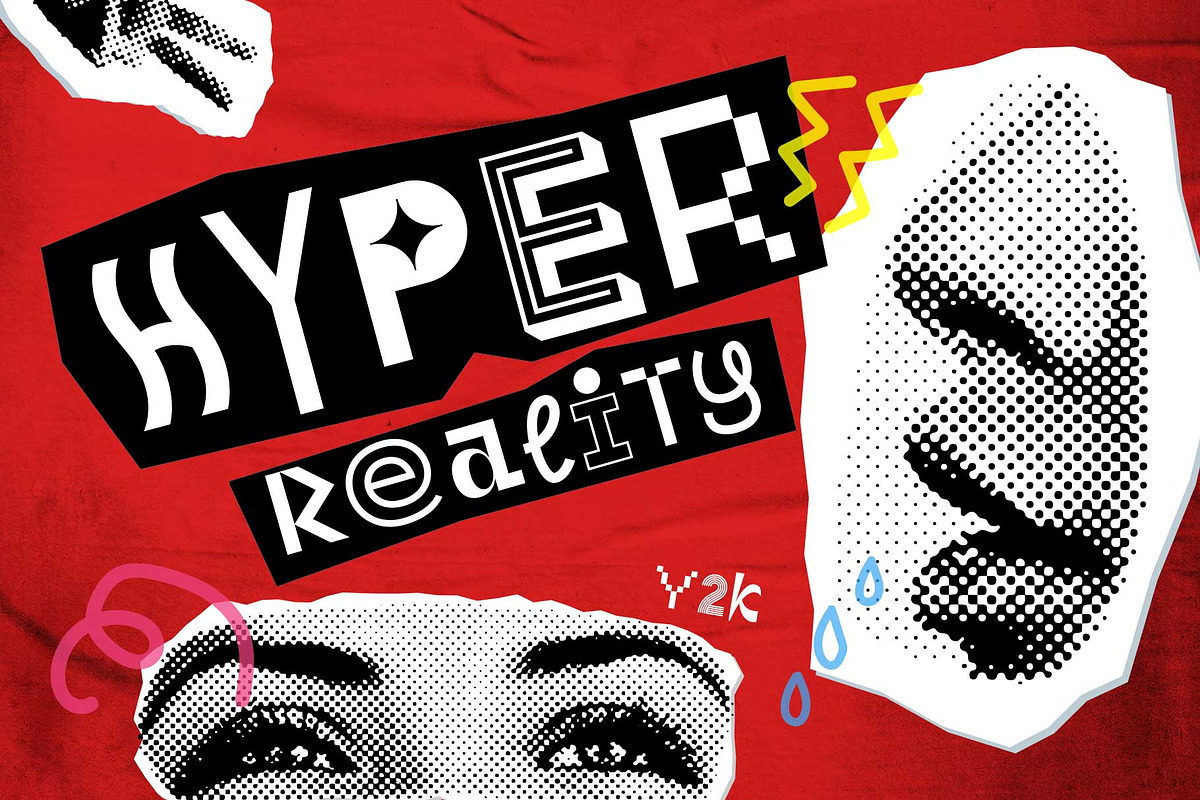 Mixed Font - Unpopular Montage, a Font by Arterfak Project (Photo 3 of 12)