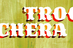 Trochera Typeface