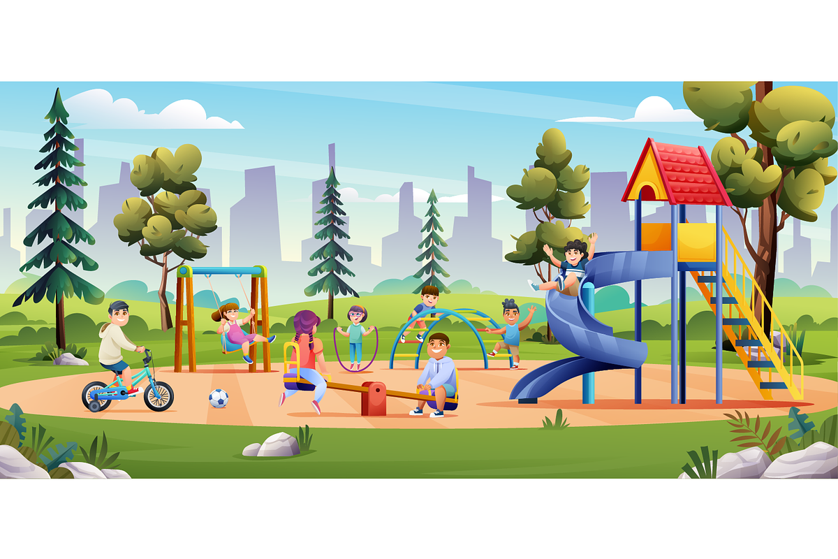 Kids Playground Collection, an Education Illustration by YG Studio (Photo 7 of 8)