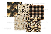 Detective Digital Paper, a Pattern Graphic by GlamArtZhanna (Thumbnail 3 of 4)
