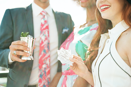 Cheering and Betting on Horses