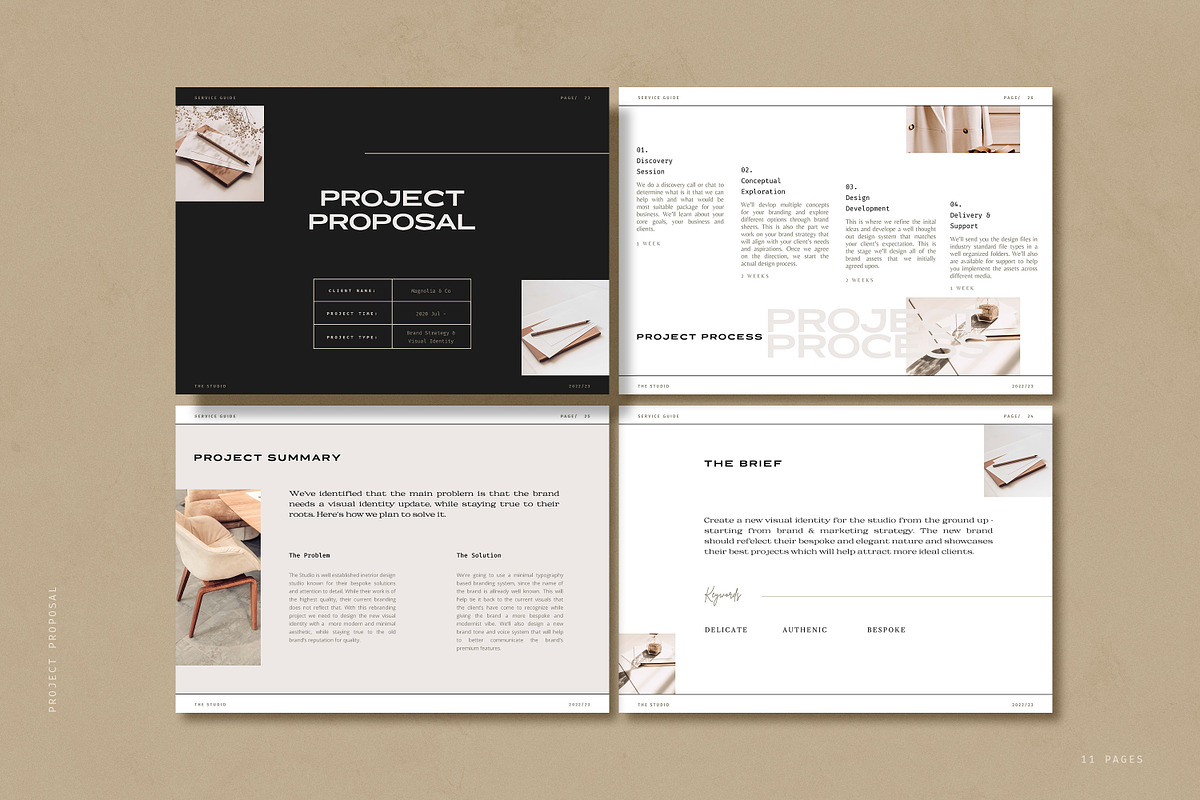Studio Client Welcome & Pricing Kit, a Templates & Theme by AndrewPixel