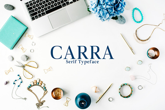Carra Serif Font Family Pack preview 7