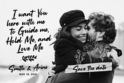 The Milligram Bold Handwritten Font, a Script Font by Allouse Studio (Thumbnail 3 of 10)