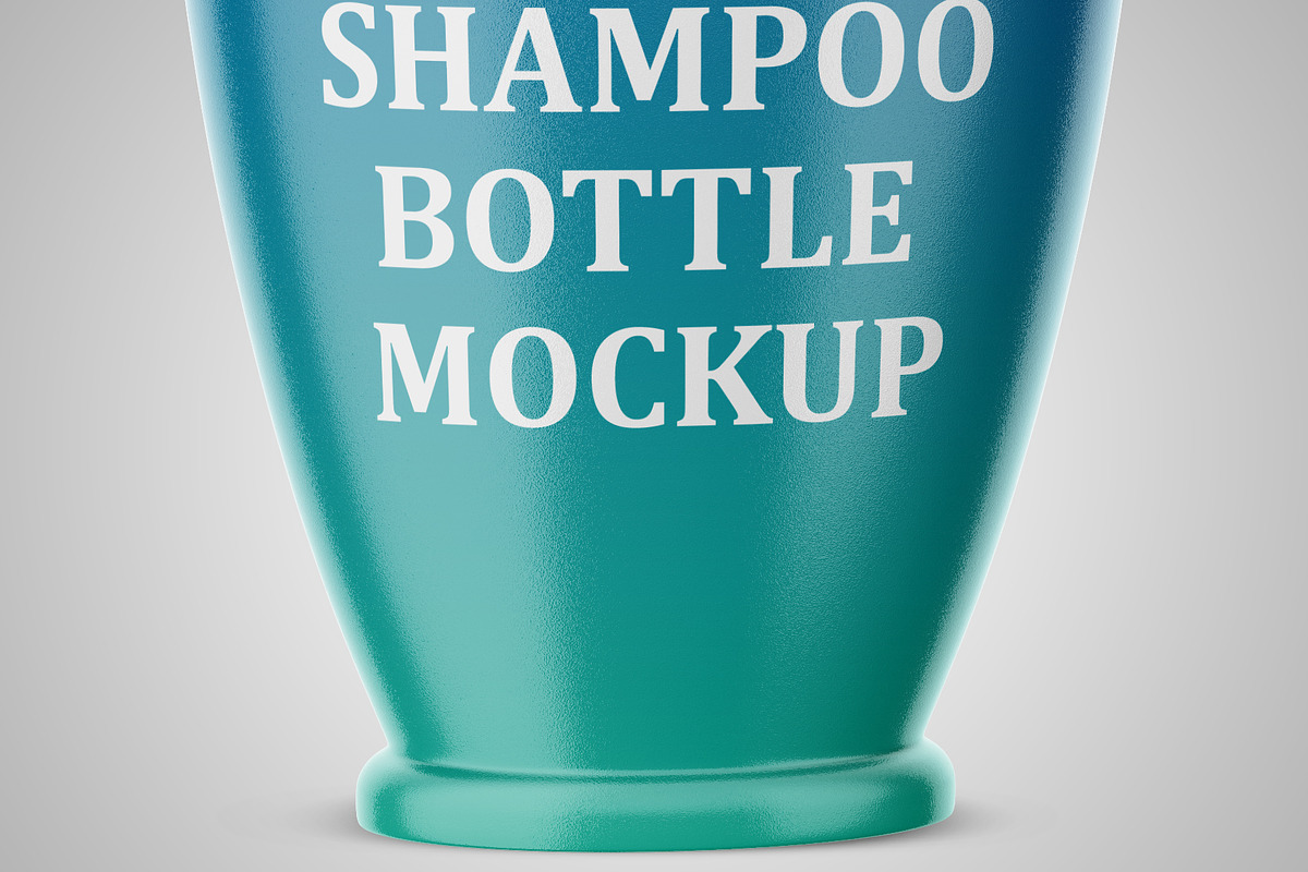 Matte Plastic Shampoo Botle Mockup, a Product Mockup by Green Art (Photo 5 of 5)