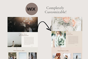 Wix Website Template - Lover's Lane