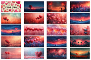 400 Valentine's Day Love backgrounds, a Background Graphic by Nocturnal Wolf (Thumbnail 9 of 31)