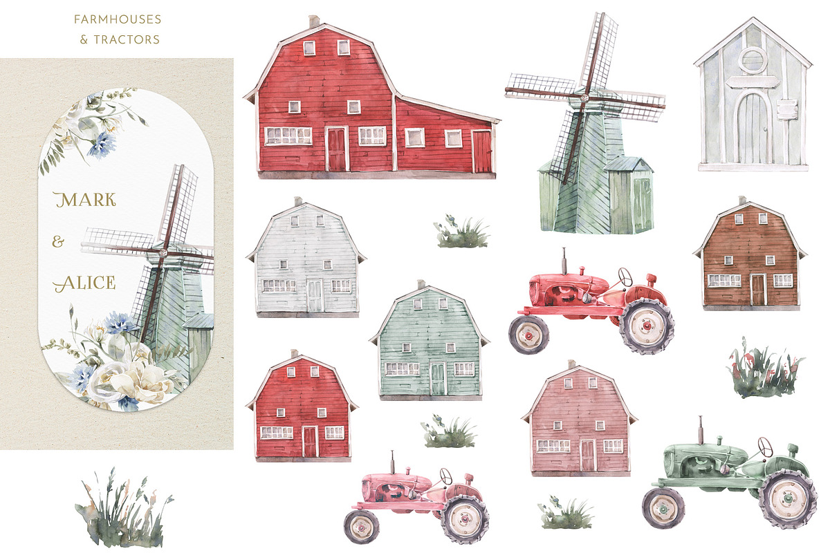 Animals Watercolor Clipart Bundle, an Animal Illustration by Cat In Colour (Photo 34 of 41)
