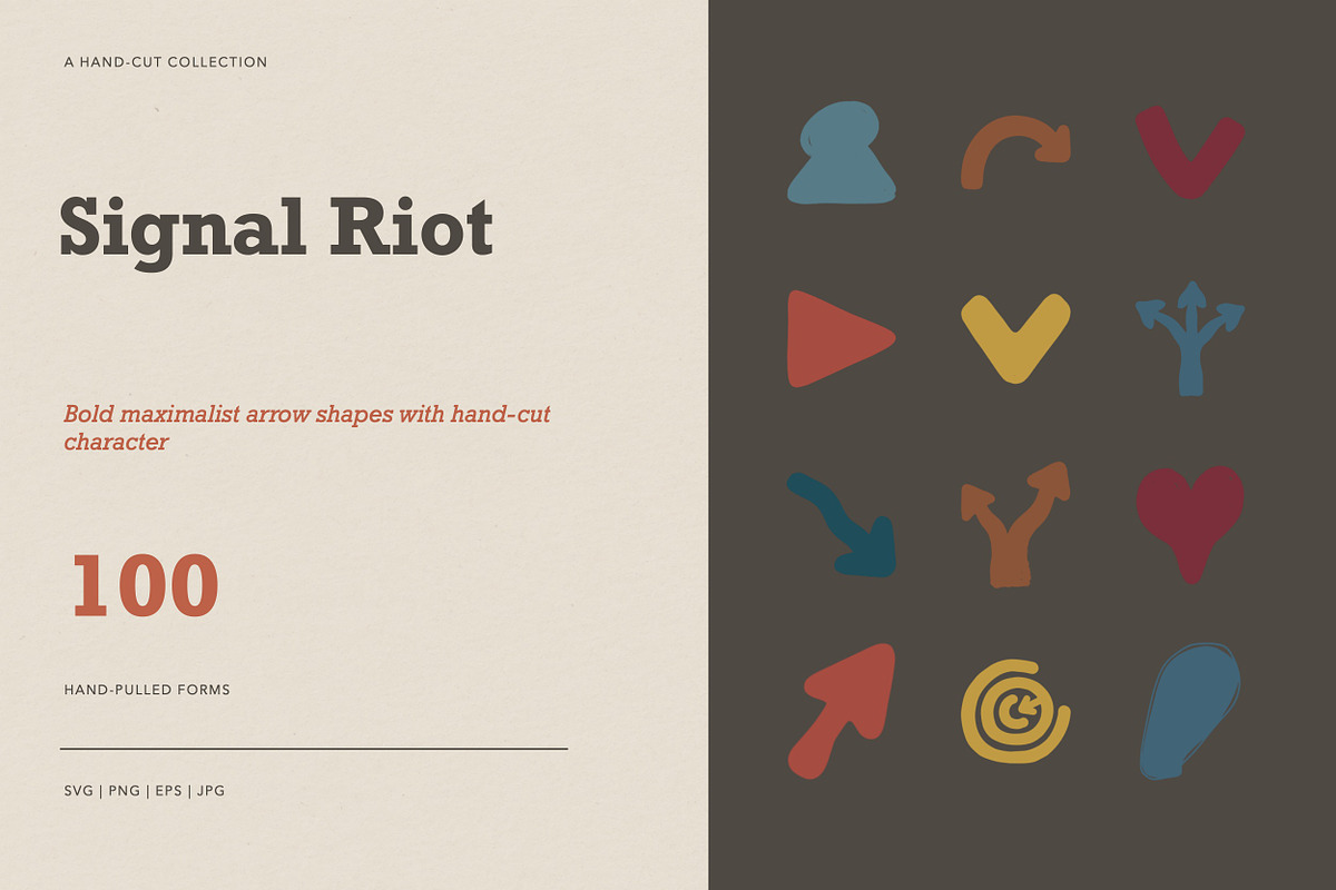 100 Hand Drawn Arrow Shapes, a Decorative Illustration by designvectx (Photo 1 of 8)