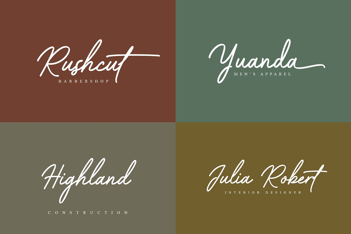 Capetown Signature - Stylish Font, a Font by MJB Letters (Photo 9 of 12)