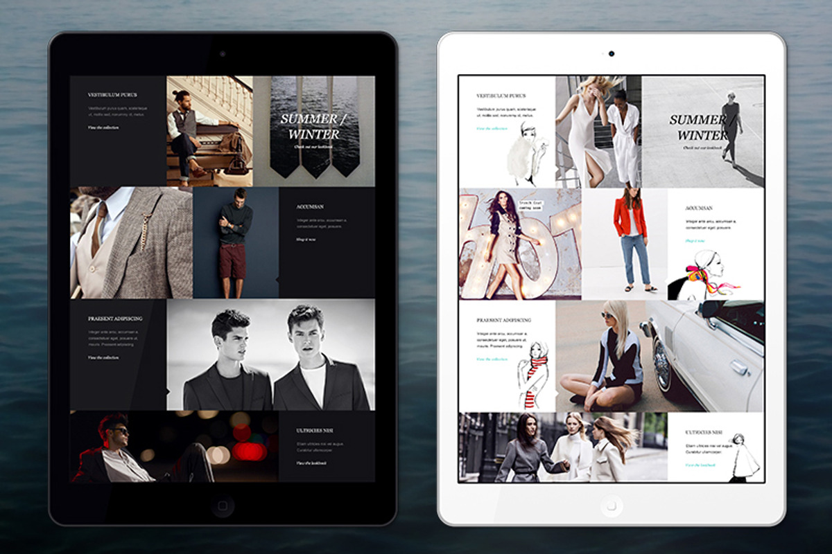 Adore | PSD E-Commerce Template, a Websites & App Template by hezytheme (Photo 2 of 5)