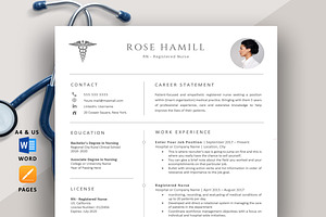 New Grad Nurse Resume Template