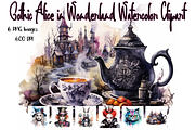 Gothic Alice in Wonderland, a Background Graphic by Whiskey Bee Boutique (Thumbnail 1 of 7)