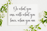 Geometry | Script Font, a Handwritten Font by Scratchones (Thumbnail 5 of 9)
