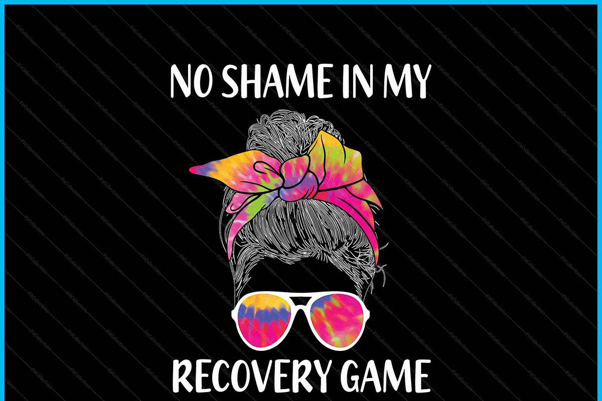 Recovery Sobriety No Shame SVG PNG, a Graphic by Creativeusart (Photo 3 of 4)