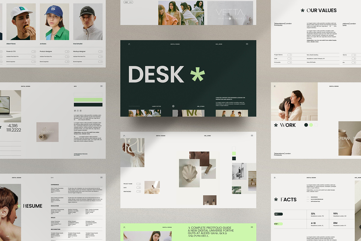 DESK | Portfolio, a Presentation Template by S A N D Y (Photo 6 of 12)