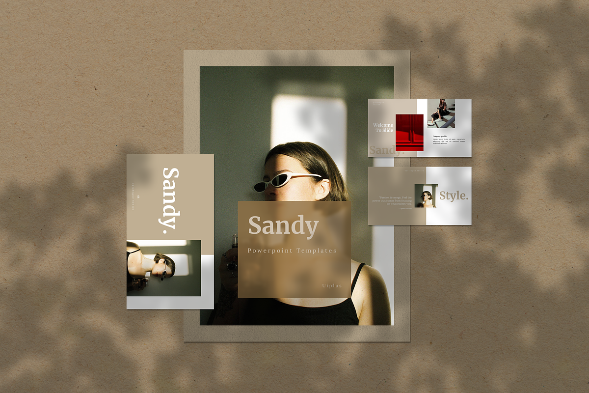 Sandy Nude PowerPoint Templates, a Presentation Template by uiplus (Photo 1 of 5)