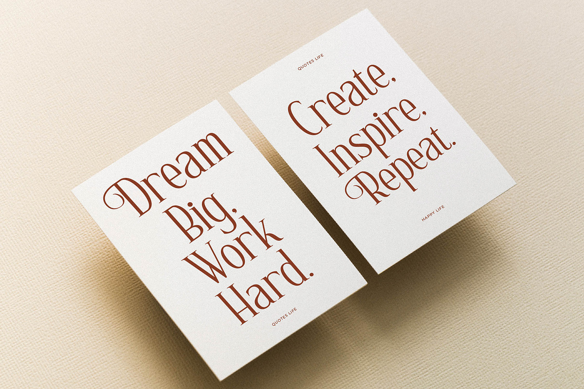Nerhole Modern Serif Font, a Serif Font by Letterena Studios (Photo 2 of 15)