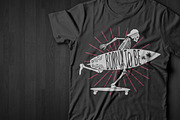 Skeleton Surfer, a Person Illustration by Vector Market (Thumbnail 4 of 6)