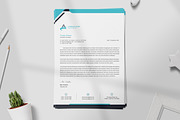 Letterhead Template, a Stationery Template by ResumeDevisers (Thumbnail 2 of 5)