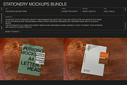 Stationery Mockups Bundle 1 – 6 PSD, a Books & Magazine Mockup by FURIOSO mockups (Thumbnail 2 of 14)