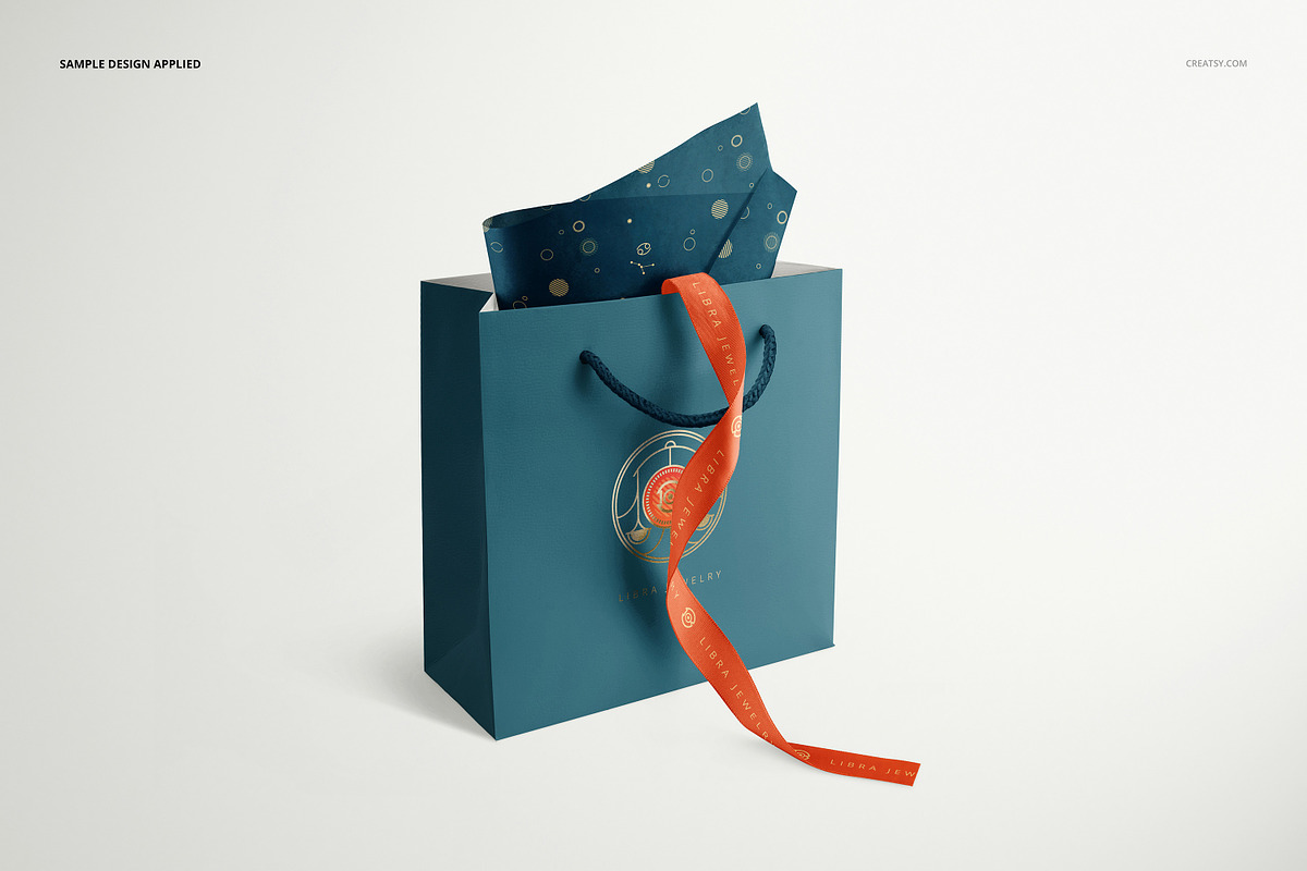 Jewelry Wrapping Tissue Paper Mockup, a Pens & Pencil Mockup by creatsy5 (Photo 5 of 14)