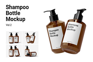 Shampoo Bottle Mockup Vol.2