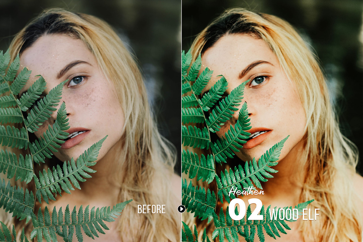 Heathen Presets for Desktop & Mobile, an Action Add-On by Presetrain Co. (Photo 3 of 7)