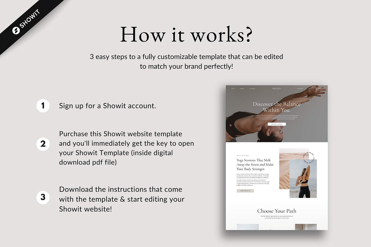 Showit Website Template | Arezzo, a Websites & App Template by Designorina (Photo 6 of 8)