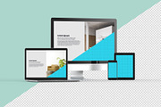 Responsive Screen Device Mockups, a Mac Mockup by Illusiongraphic (Thumbnail 12 of 15)