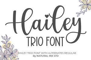 Hailey Trio Font