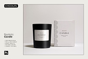 Realistic Candle - 6 Mockups Set, a Packaging Mockup by Studio Lanterne (Thumbnail 4 of 7)