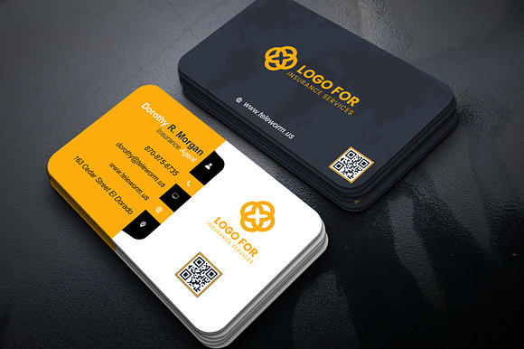 Standard Layout Business Card PSD preview 5