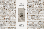 Canva Instagram Post Story Bundle, a Social Media Template by BRANDcontent (Thumbnail 1 of 8)