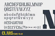 Clab - Family Slab Font, a Slab Serif Font by Say Studio (Thumbnail 13 of 13)