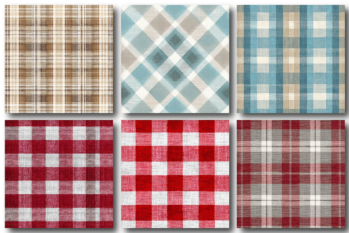 Kitchen Pattern Plaids, a Texture Illustration by DreamPrint404 (Photo 2 of 4)