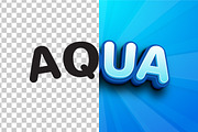 Aqua 3D Text Effect, a Brushes & More by Mily Studio (Thumbnail 2 of 4)