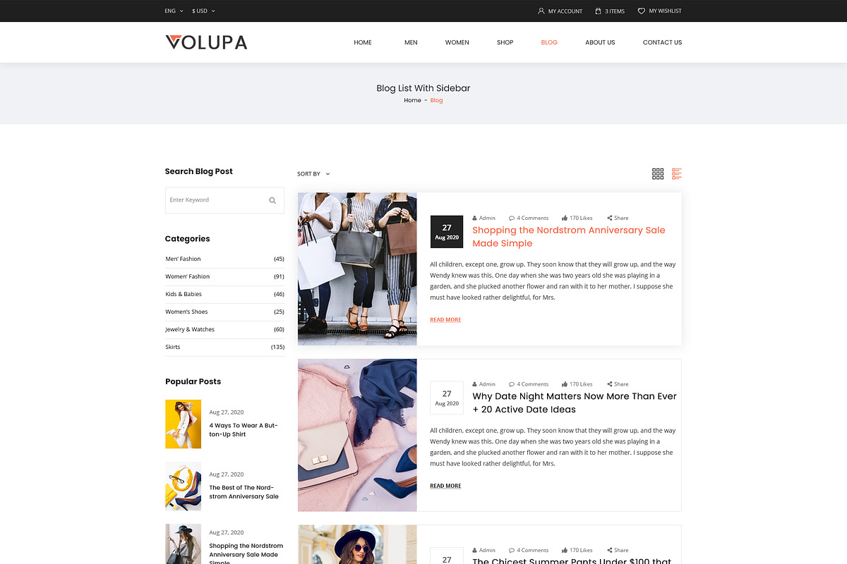 Volupa - eCommerce PSD Template, a Templates & Theme by ewises (Photo 13 of 20)