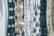 Cute Arctic Animals, a Pattern Graphic by Baranovska (Thumbnail 4 of 10)