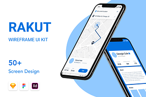 Rakut Wireframe Kit