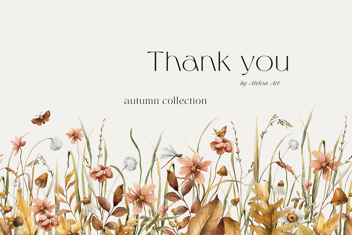 Sweet September - autumn collection, an Illustration by AleksaArt (Photo 13 of 13)