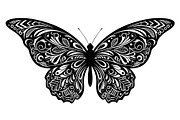Butterfly Silhouette SVG Bundle, an Illustration by Gaye Art (Thumbnail 14 of 31)