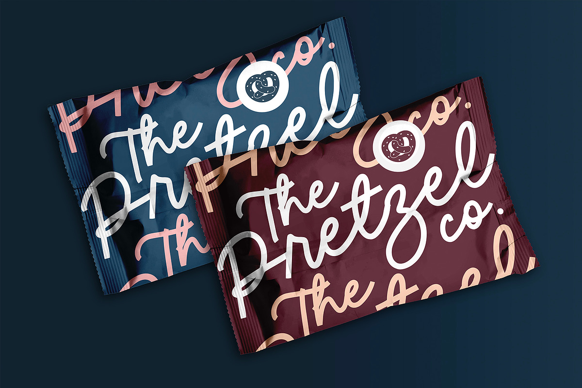 Two Sugars Script Font, a Script Font by Sam Parrett (Photo 5 of 8)